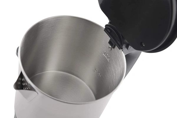 USHA Ek 3710 Electric Kettle Electric Kettle  (1 L, Silver and Black) - 1L, SILVER, BLACK, 2 YEAR